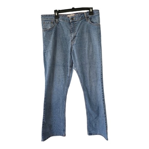 Levi's Jeans Womens Sz 16 Blue Boot Cut High Rise Denim Streetwear Exellent - Picture 1 of 11